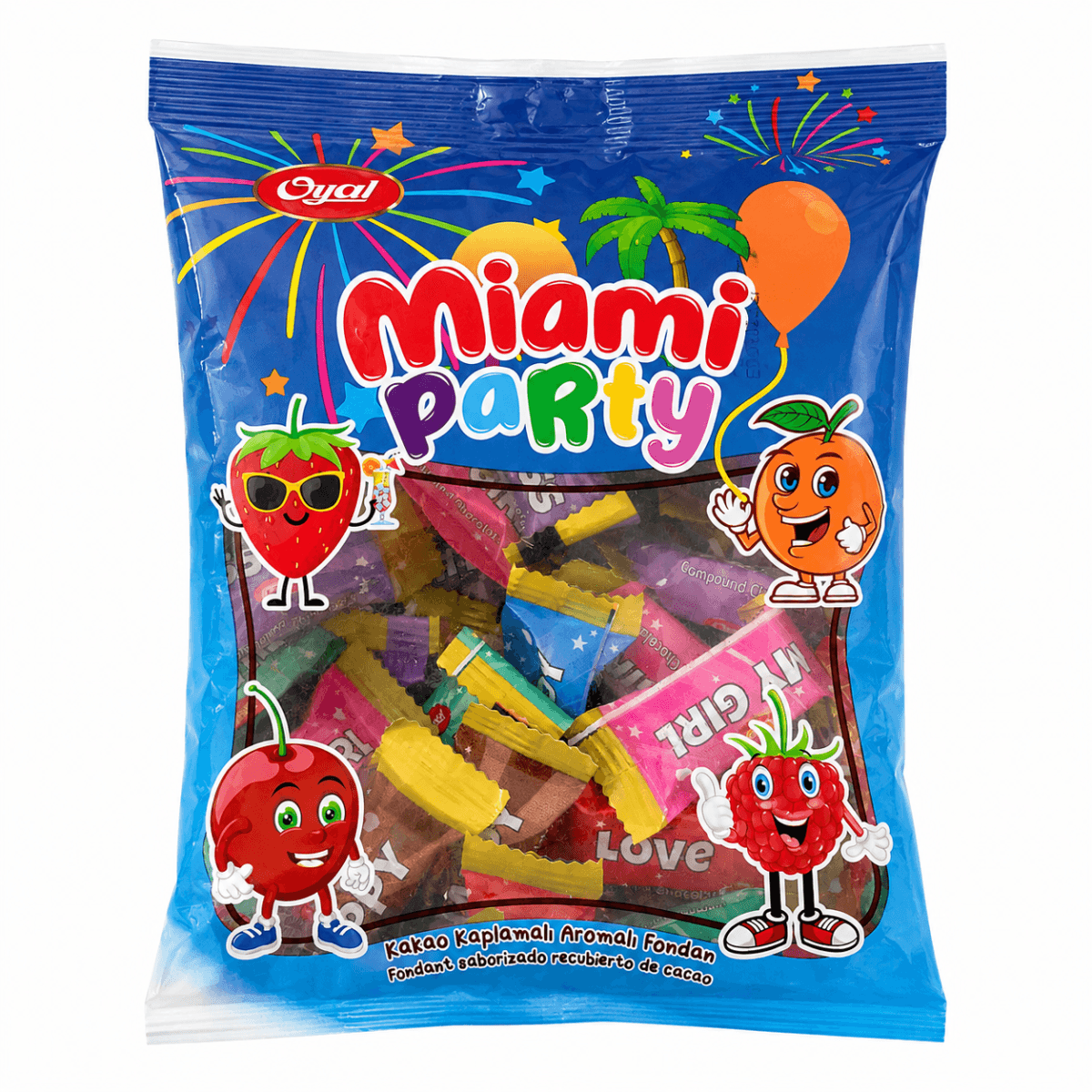 Miami Party Blue