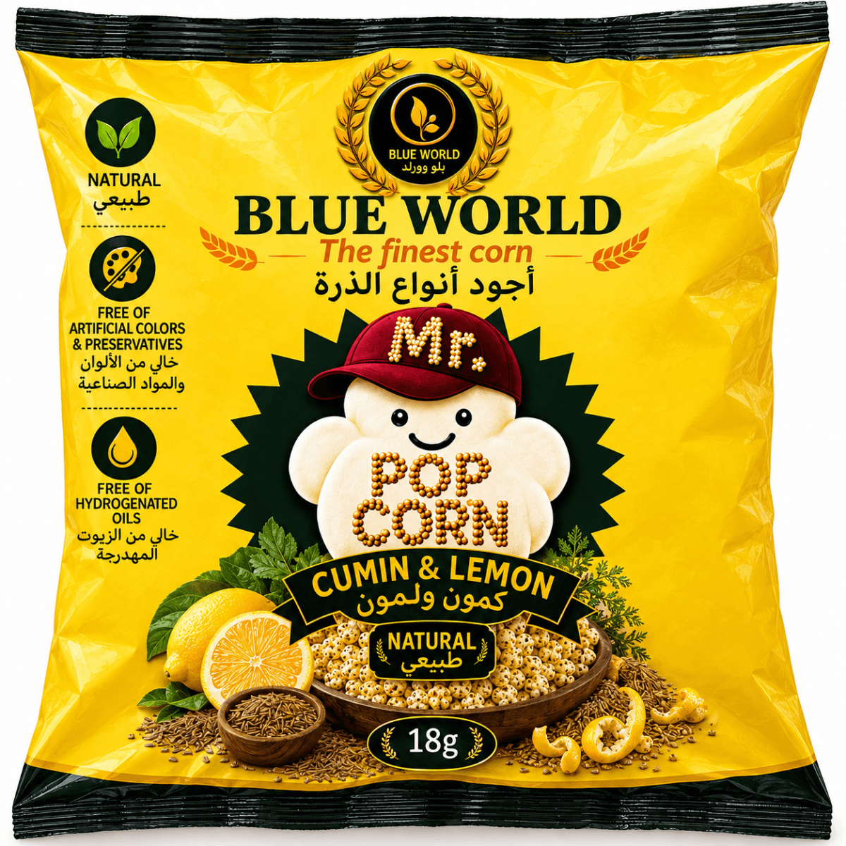 Mr. Popcorn — Cumin Lemon
