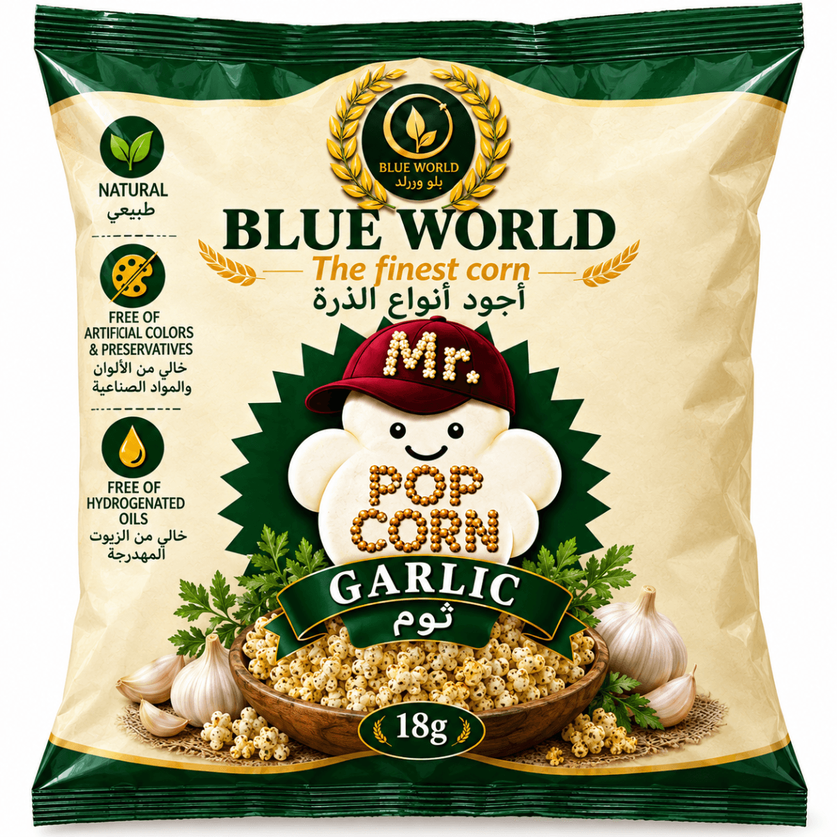 Mr. Popcorn — Garlic